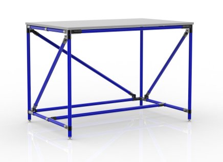 Dílenský stůl z trubkového systému 24040535 (3 modely) - 3