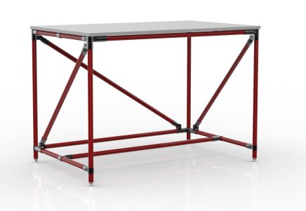 Dílenský stůl z trubkového systému 24040535 (3 modely) - 2