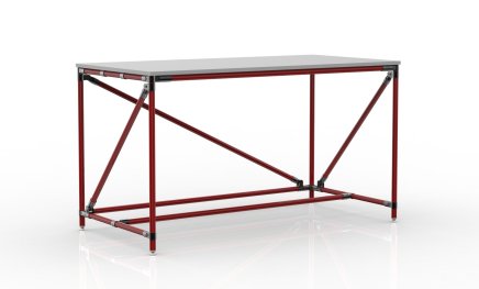Dílenský stůl z trubkového systému šíře 1500 mm, 24040536 - 2