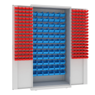 Dílenská skříň MSW210/5-08s s plastovými boxy